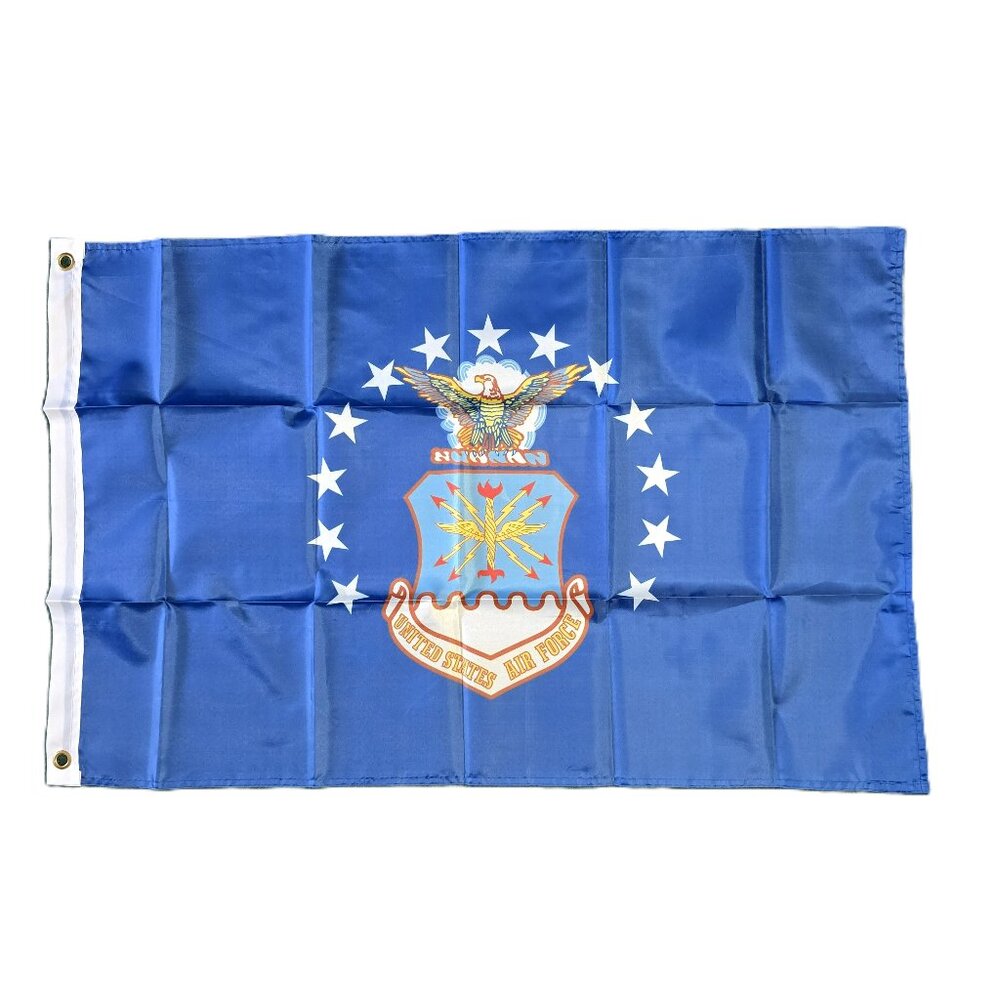 US Air Force Flag 2x3 United States Emblem USAF House Banner Grommets NEW